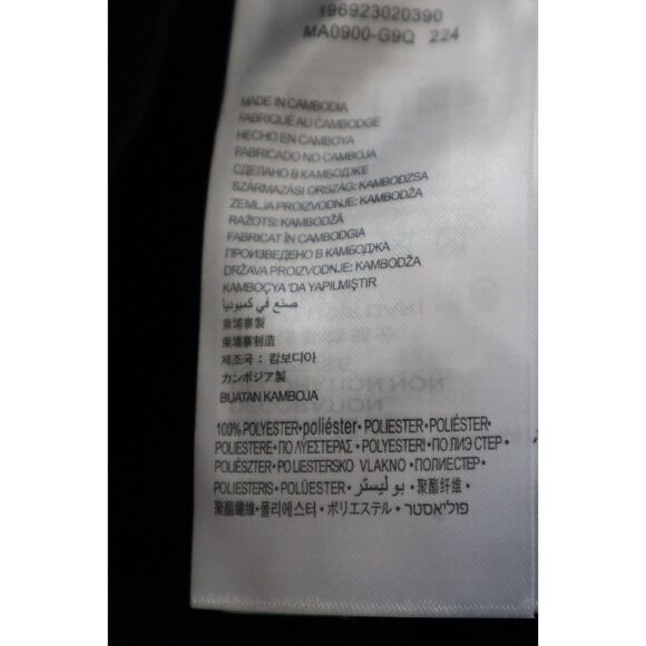 Jordan MA0900-G9Q Men's One Size Dark Smoke Gray Cordura Logo Duffel Bag - Picture 9 of 16